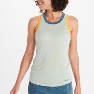 MARMOT Women’s Switchback Tank XL Colorful Sleeveless Running Jogging Top